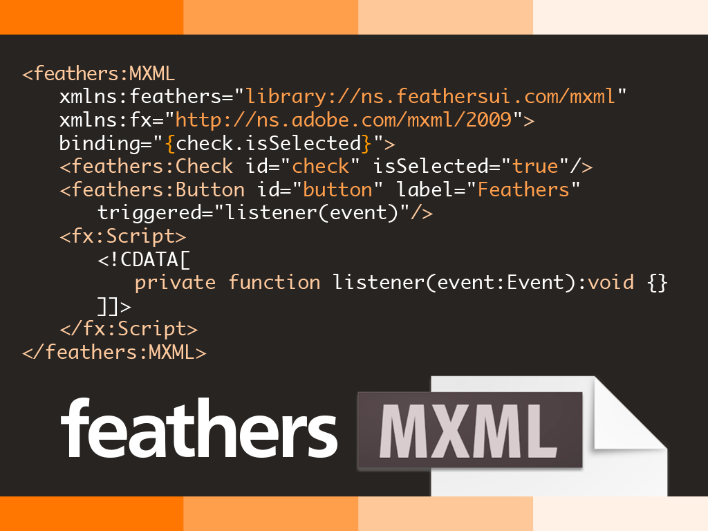 feathers-mxml